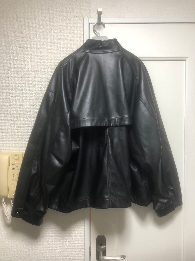 tp様専用 メゾンスペシャル オーバー ショート モッズ ブルゾン レザー