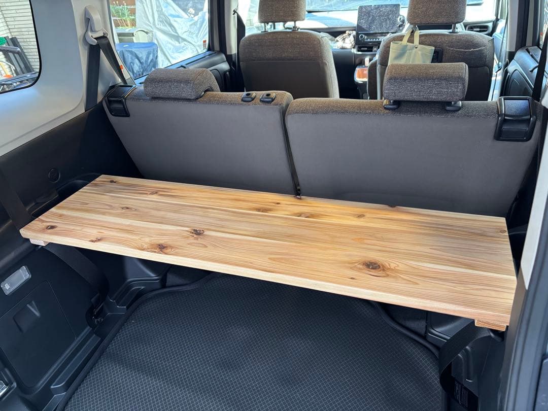 新型シエンタ10系専用 杉無垢材ラゲッジボード &車中泊テーブル 新型シエンタ10系専用 ラゲッジボード 杉無垢材 車中泊テーブル 新作