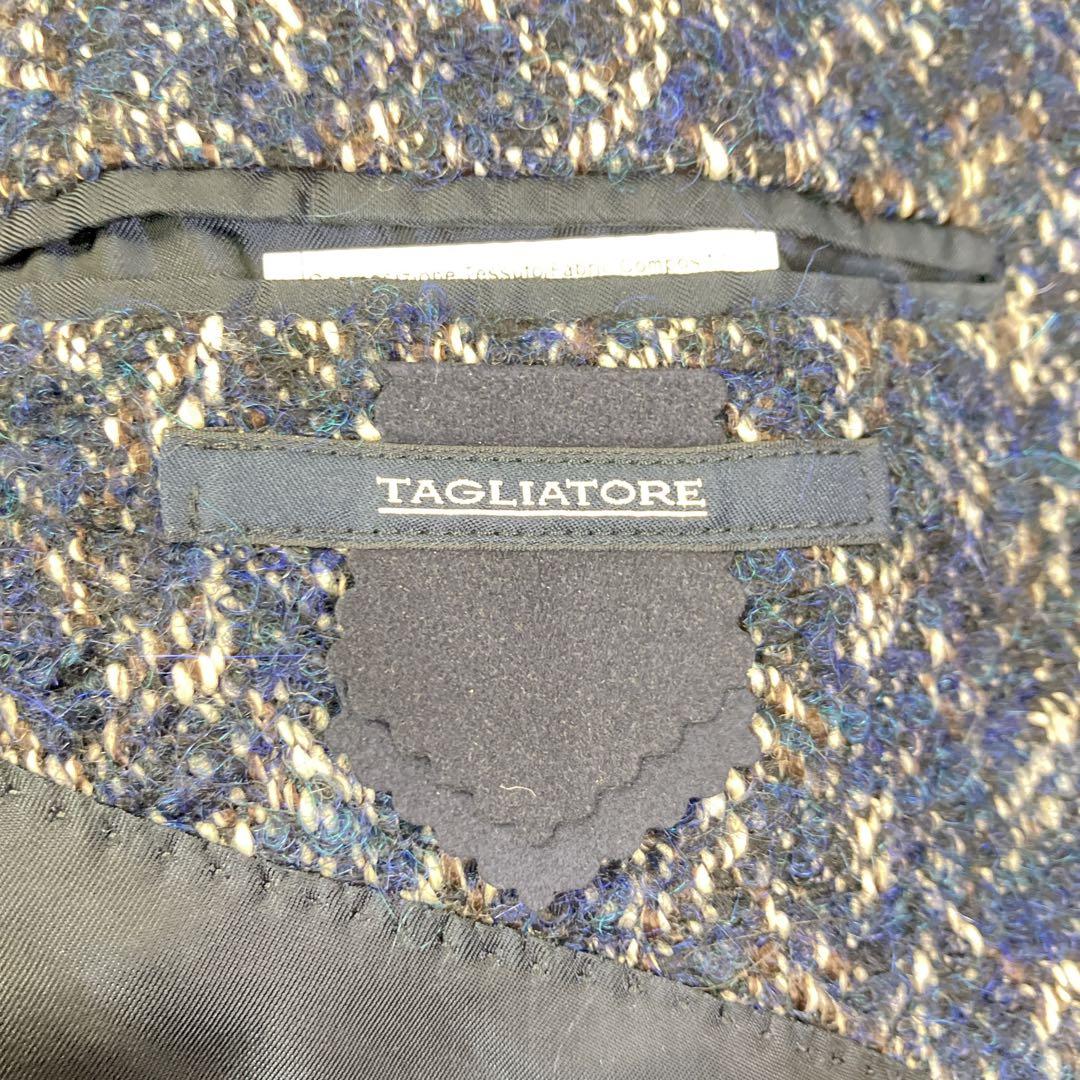 最高級】TAGLIATORE ダブルブレストチェスターコート ポロコート48