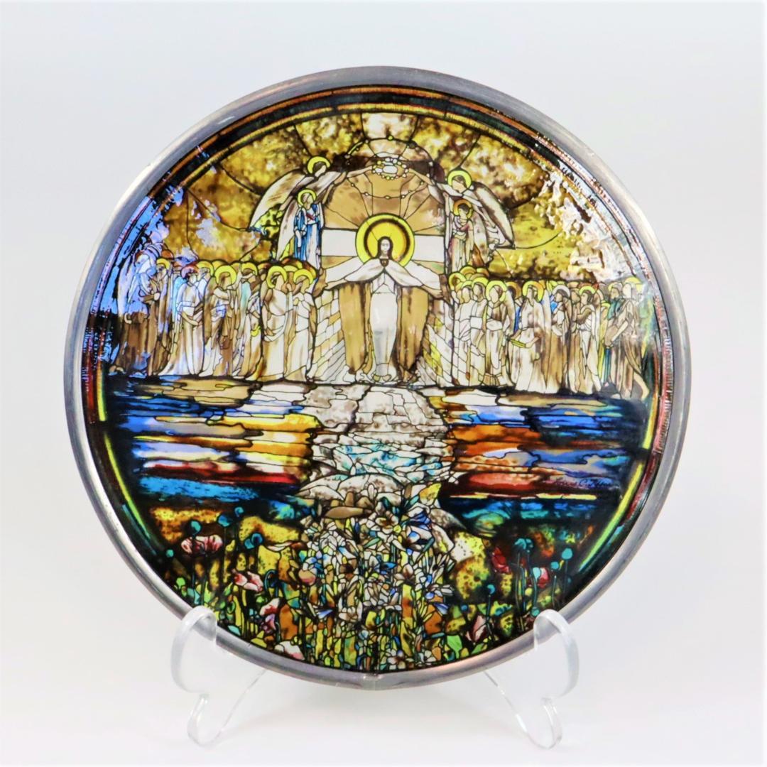 【キリストの復活】 ステンドグラス キリスト ルイス・カムフォート・ティファニー Museum04/ルイス・コンフォート・ティファニーを追いかけて