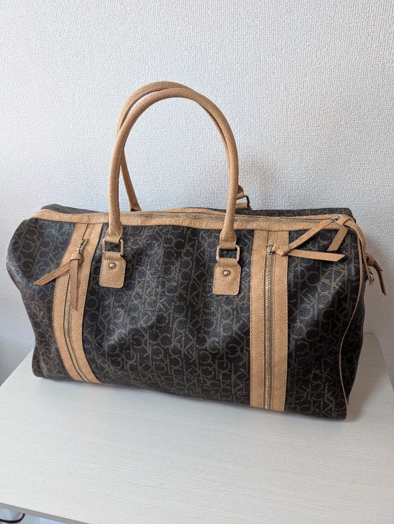  　ボストンバッグ　旅行バッグ　2way モノグラム CK ボストンバッグ 旅行バッグ 2way モノグラム CK calvin klein ボストン