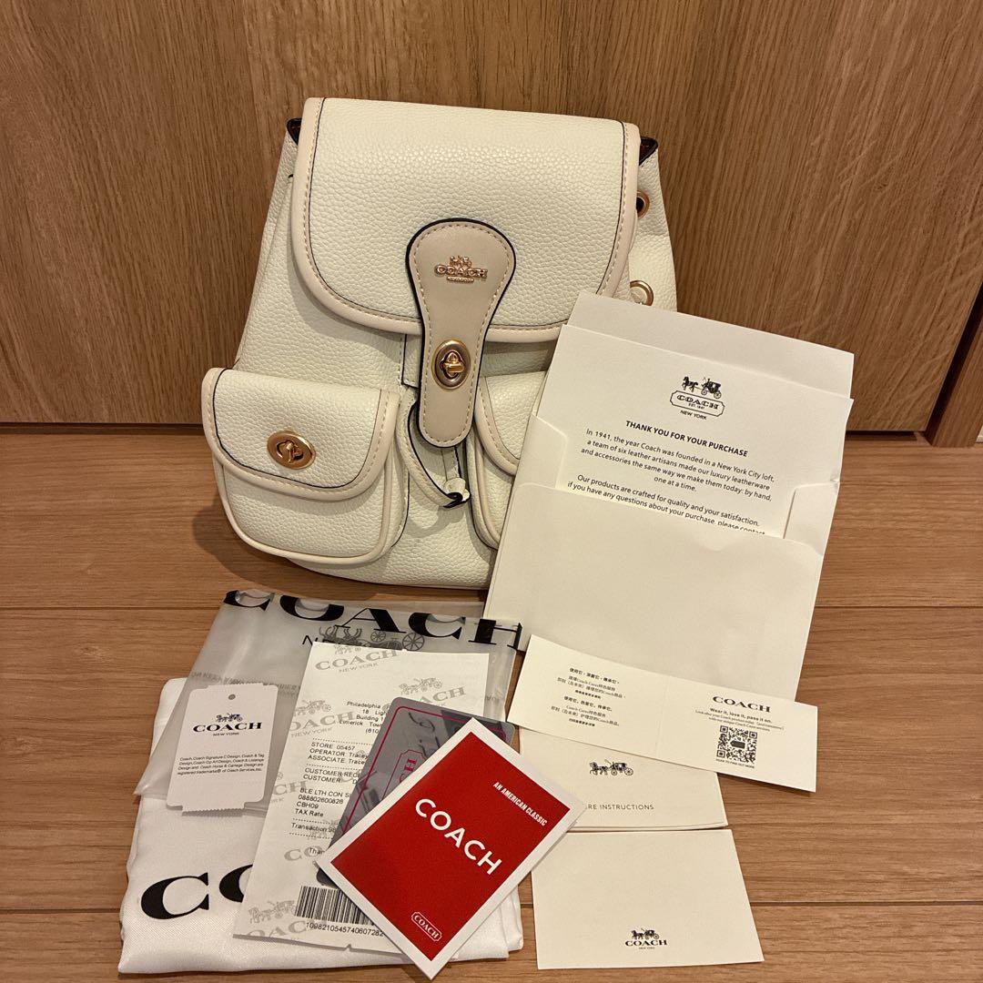 ほし《新品未使用》《値下げ可》《人気》コーチ　リュック