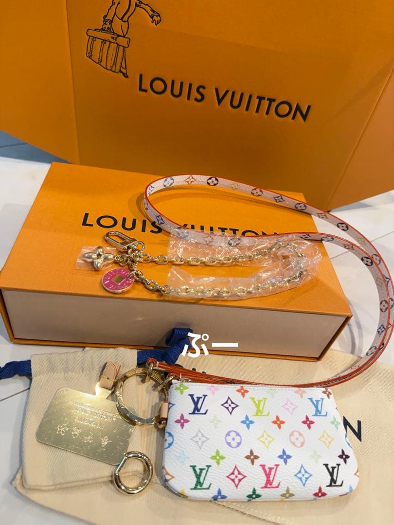 ルイヴィトン　村上隆　スマホショルダーバック　新品未使用品！ 楽天市場】≪Brand new≫ LOUIS VUITTON TAKASHI MURAKAMI