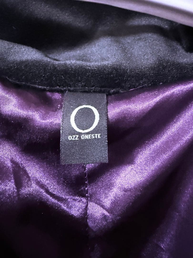 OZZ ONESTE オッズオネスト ケープ コート 黒 紫 ゴスロリ