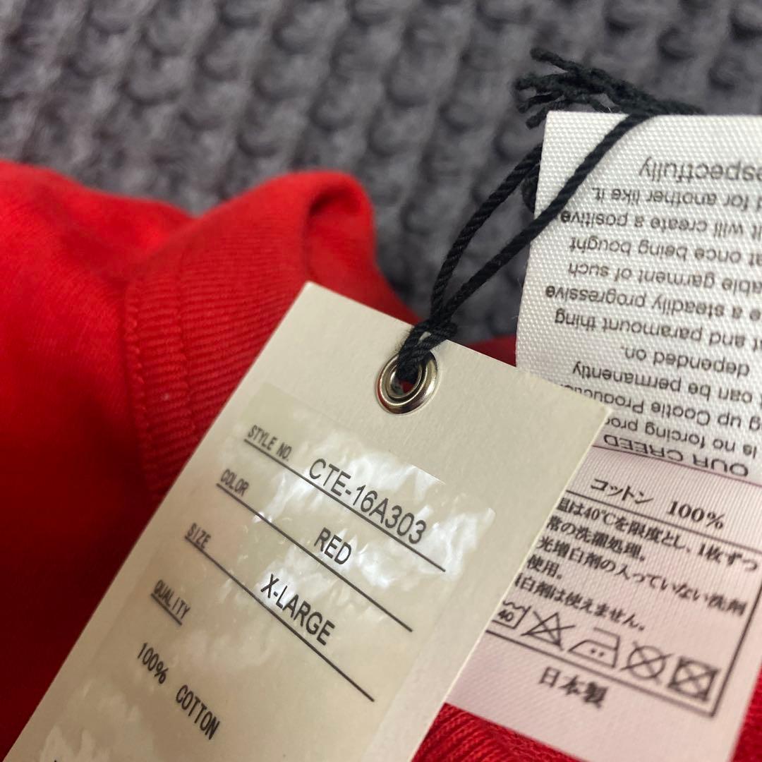 クーティー COOTIE フットボールシャツ NFL XL 赤 日本製 新品 - メルカリ