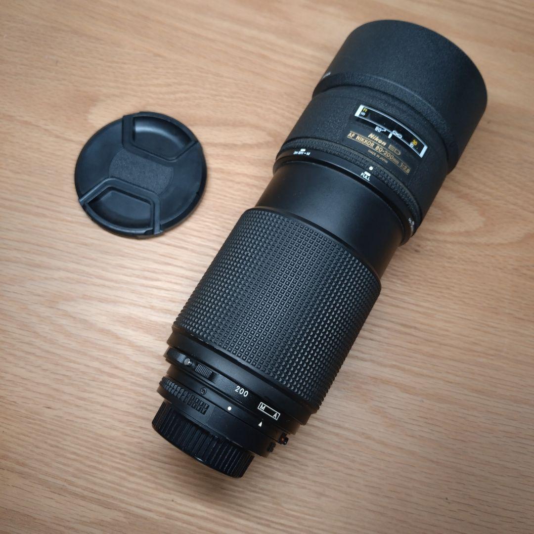 【実用品】AF Nikkor 80-200mm F2.8S　フード付き　大三元 実用品】AF Nikkor 80-200mm F2.8S フード付き 大三元 実用品】AF