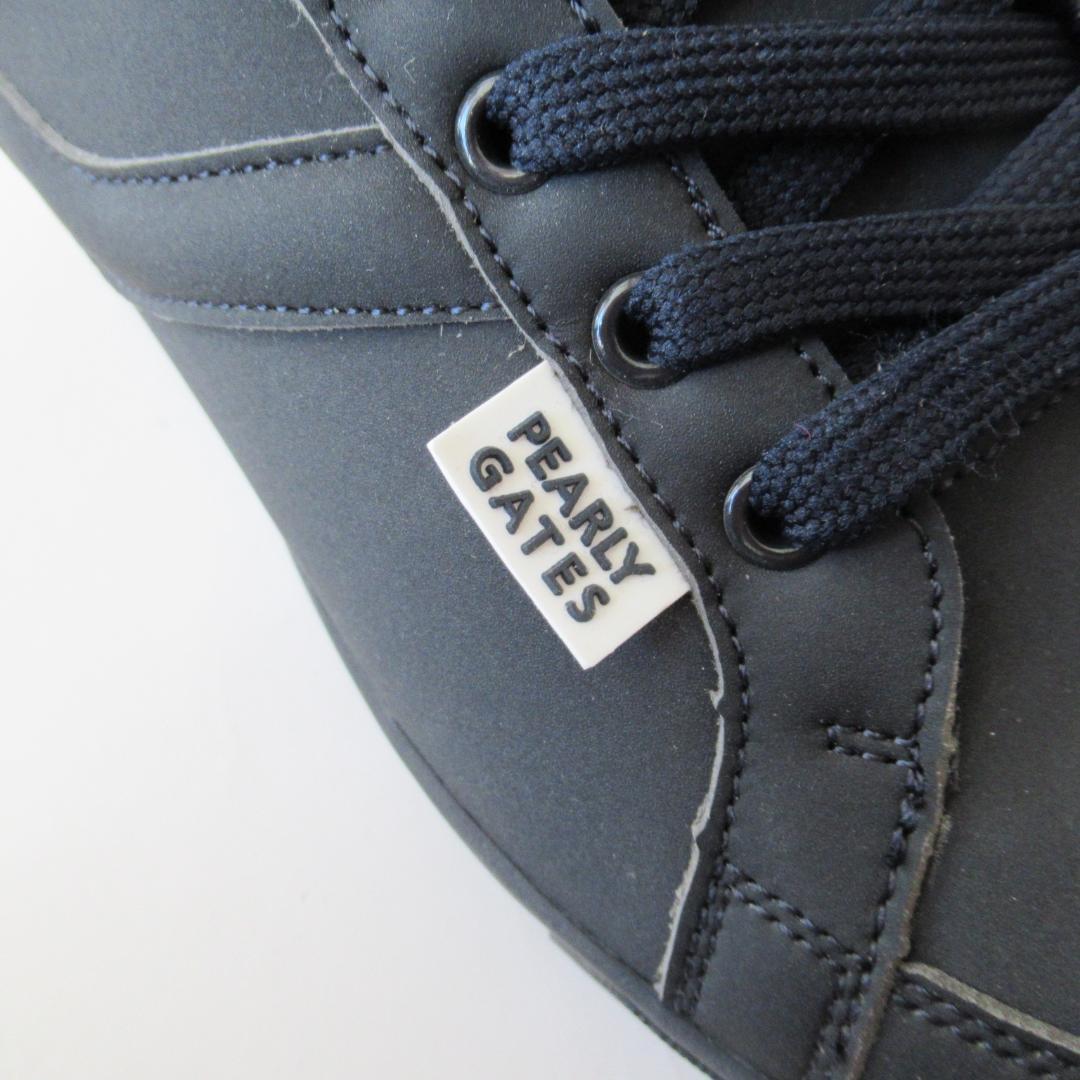 パーリーゲイツ新品濃紺 ソフトスパイク ゴルフシューズ 24.0ｃｍ No.2