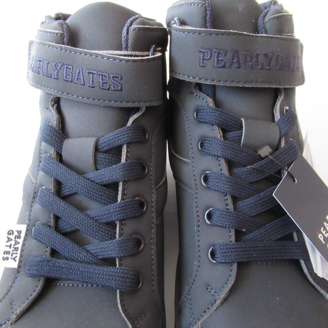 パーリーゲイツ新品濃紺 ソフトスパイク ゴルフシューズ 24.0ｃｍ No.2