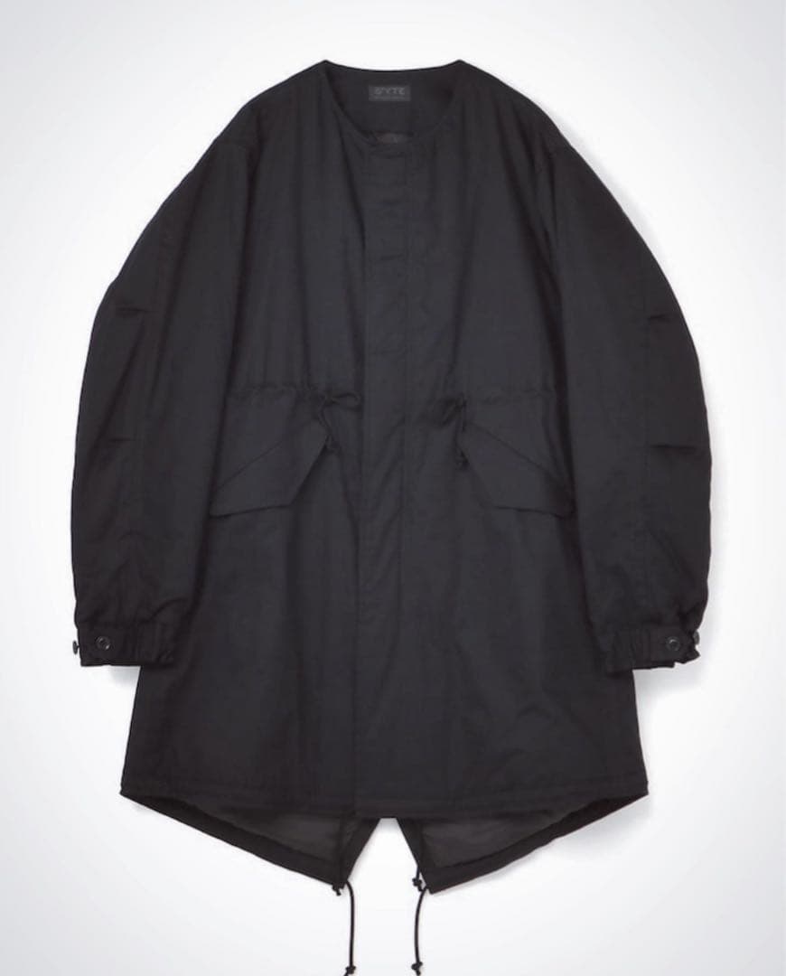 Syte Yohji Yamamoto ノーカラーモッズコート　サイズ3 Syte Yohji Yamamoto ノーカラーモッズコート サイズ3