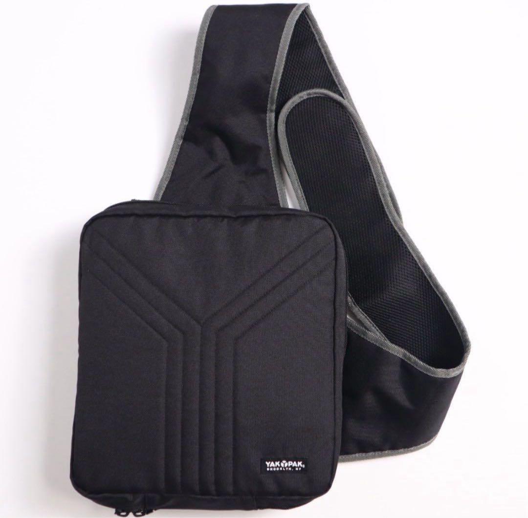 YAK PAK ヤックパック レコードバッグ DJバッグ VEXED BAG FIFTH Exclusive Record Bag Black / YAKPAK ヤックパック レコード