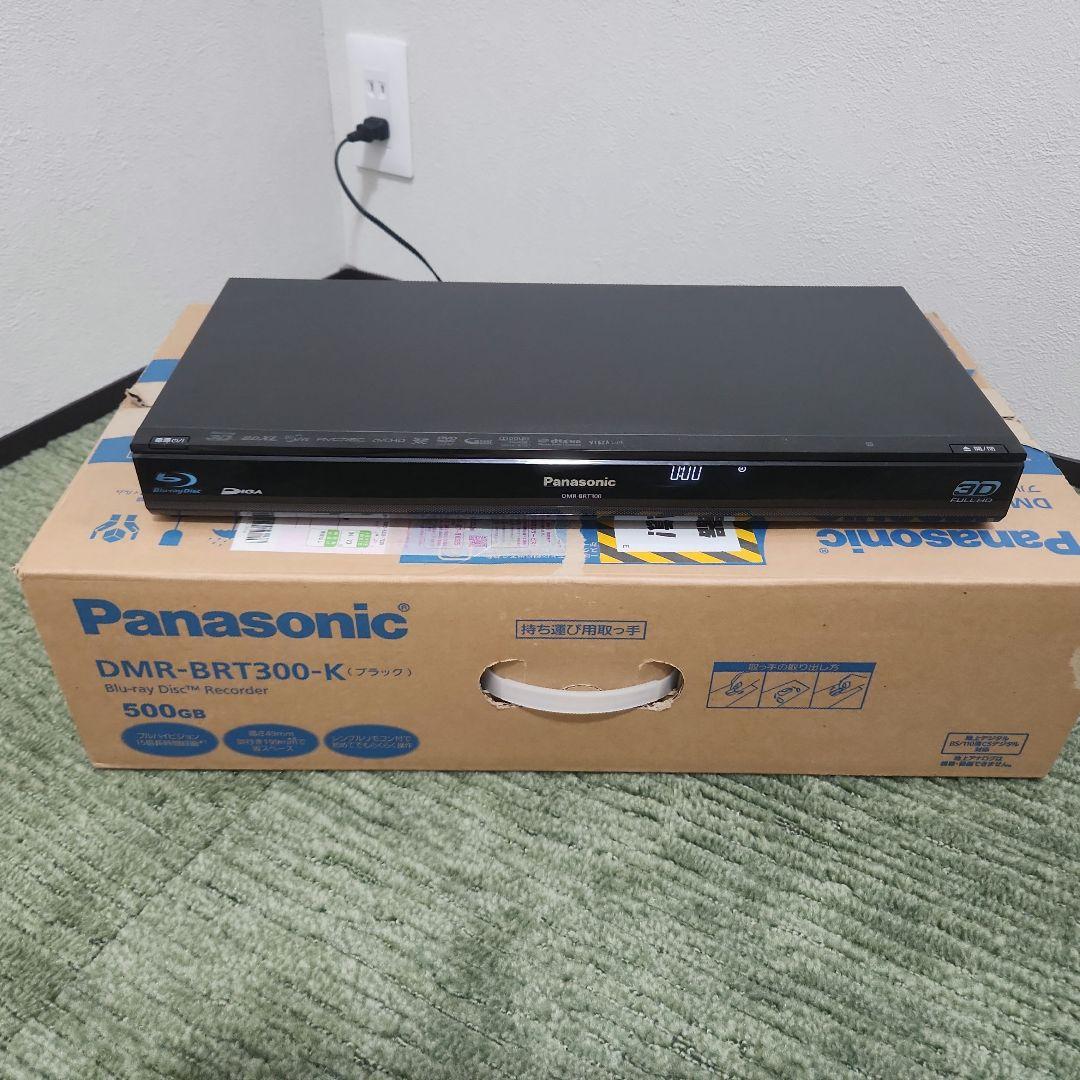 「美品」Panasonic DMR-BRT300-K 500GB Amazon.co.jp: Panasonic DMR-BRT300-K 500GB 1 Tuner Blu-ray