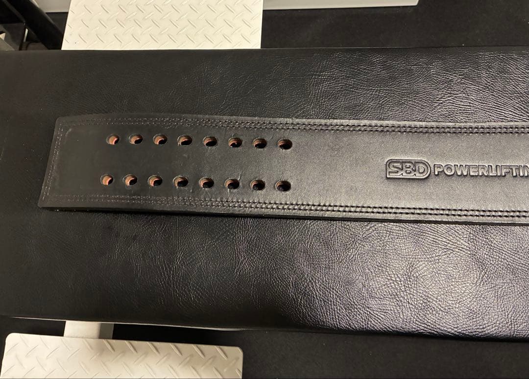SBD】パワーリフティングベルト 13mm Sサイズ(現行新ロゴモデル