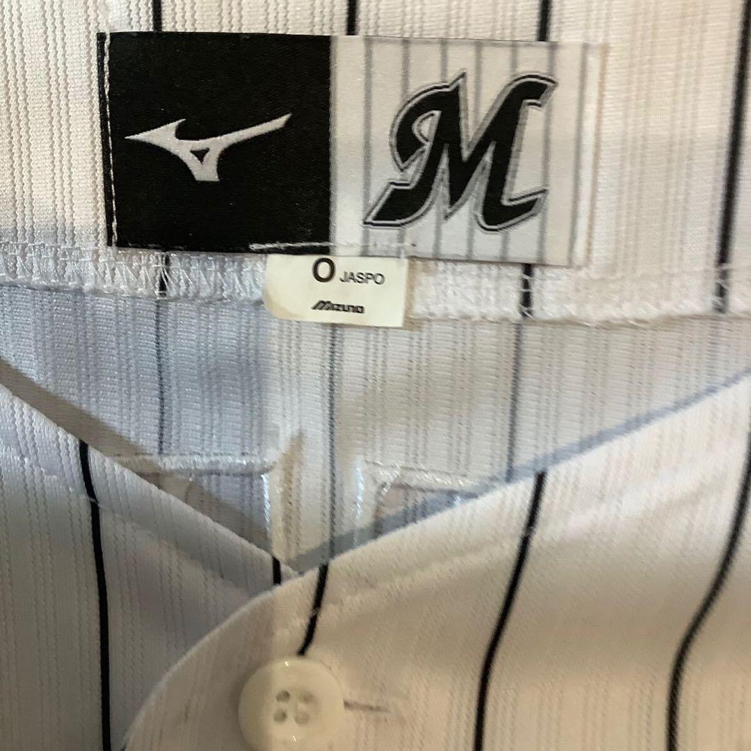 千葉ロッテマリーンズ 角中勝也 ユニフォーム Oサイズ 鴎ワッペン付き