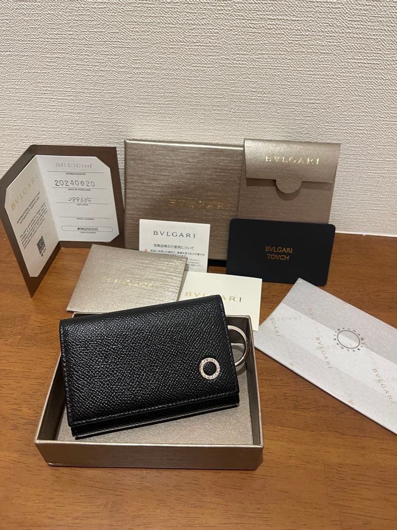 新品　ブルガリ 革 6本 グレインレザー スモールキーホルダー 楽天市場】ブルガリ キーケース BVLGARI キーホルダー 6連 鍵ケース
