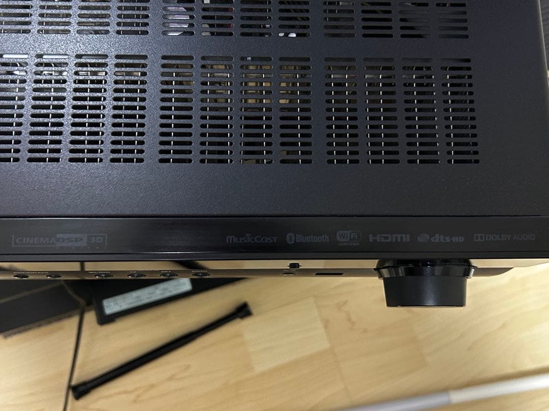 YAMAHA AVアンプRX-S602ブラック(動作確認済み) コンパクト ステレオ