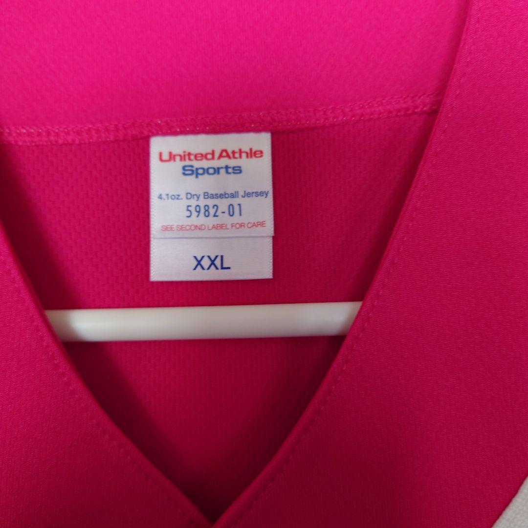 マリーゴールド 女子プロレス 桜井麻衣 #8 ベースボールシャツ XXL