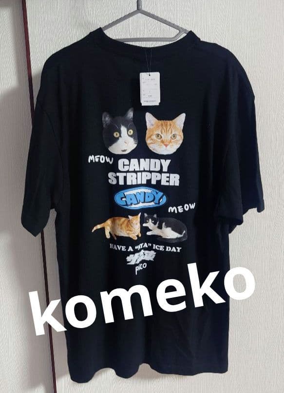 新品タグ付き】さらば青春の光 キャンディーストリッパー コラボ T