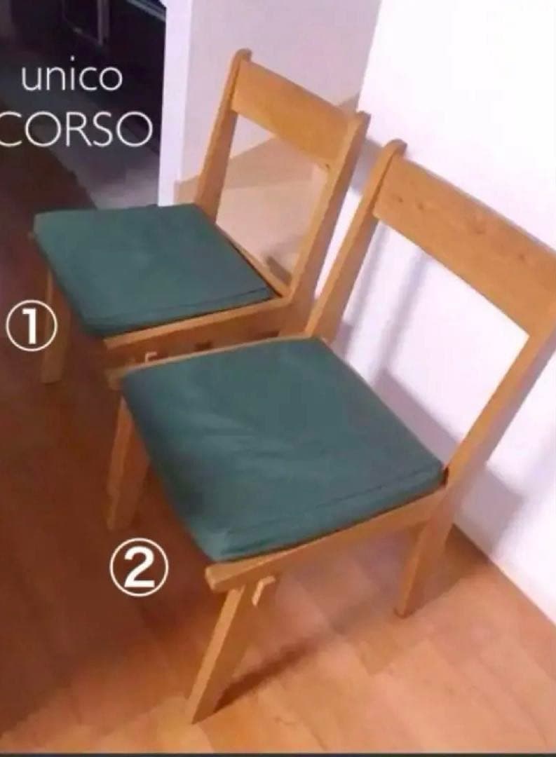 unico (廃盤品)CORSO オーク材 ダイニングチェア 1脚② unico (廃盤品)CORSO オーク材 ダイニングチェア 1脚② - メルカリ