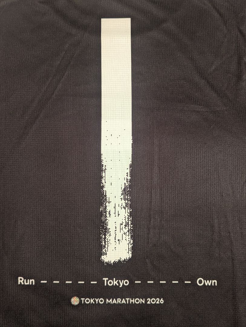 新品未使用】東京マラソン2026 ASICS シグネチャーTシャツ 海外M