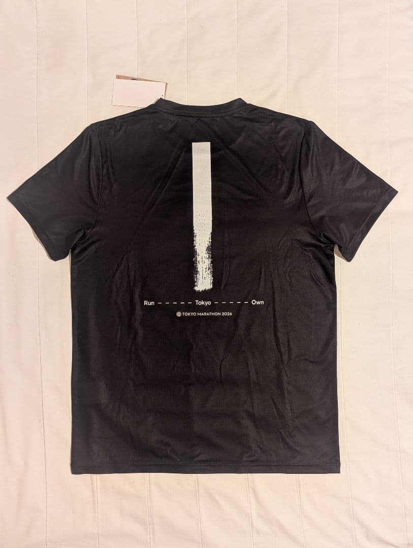 新品未使用】東京マラソン2026 ASICS シグネチャーTシャツ 海外M