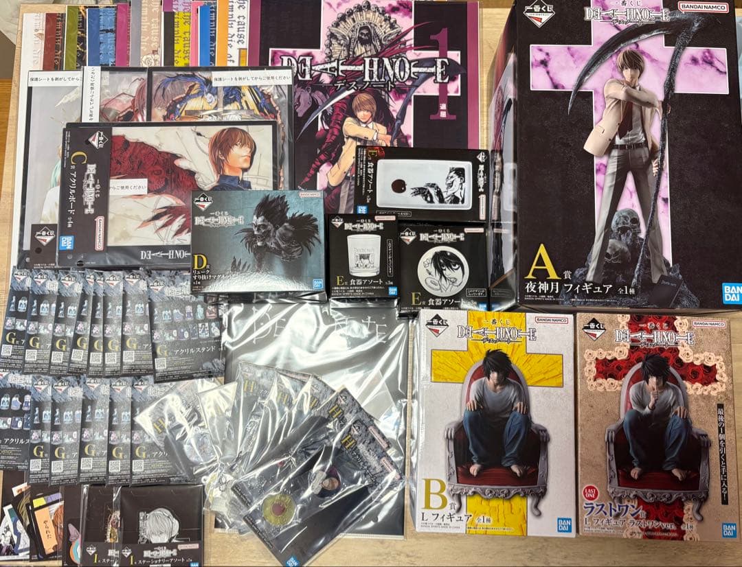 DEATH NOTE 一番くじデスノート 全賞全種類 フルコンプリート 51種