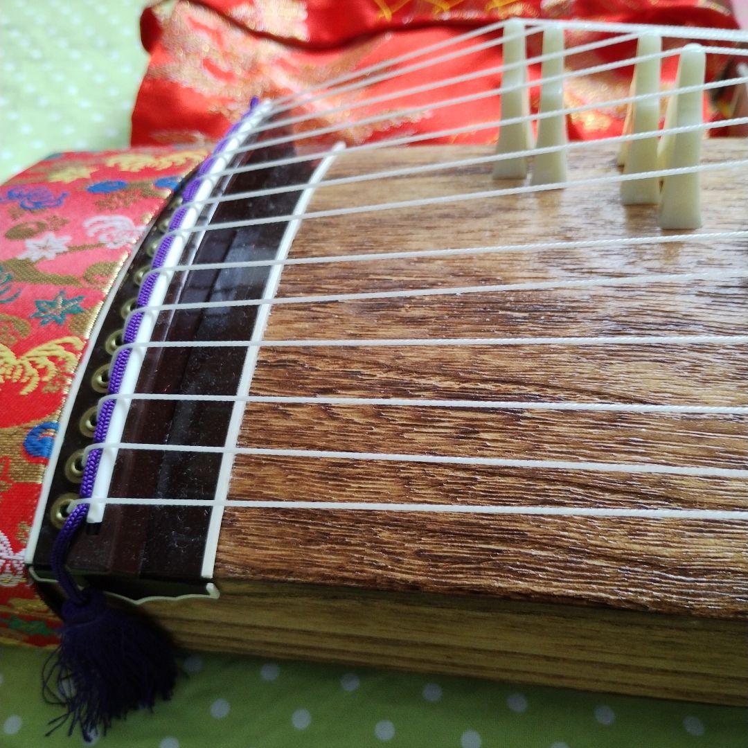 ミニお琴 爪 箱 カバー 教本 付き