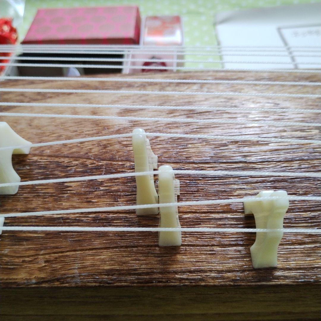 ミニお琴 爪 箱 カバー 教本 付き