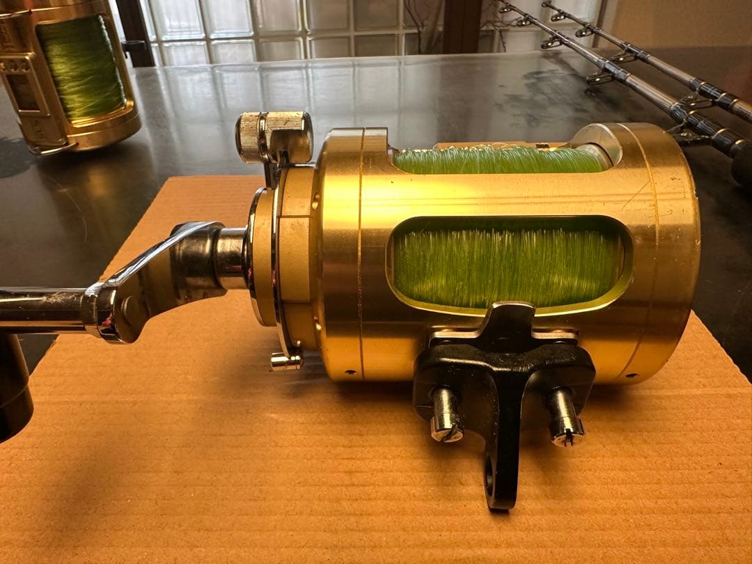 SHIMANO TIAGRA 50ポンド】トローリングタックル 左右2セット