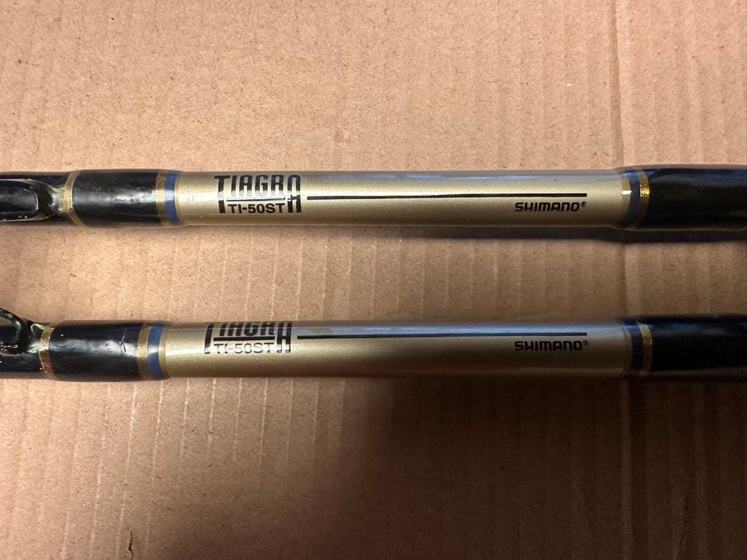 SHIMANO TIAGRA 50ポンド】トローリングタックル 左右2セット