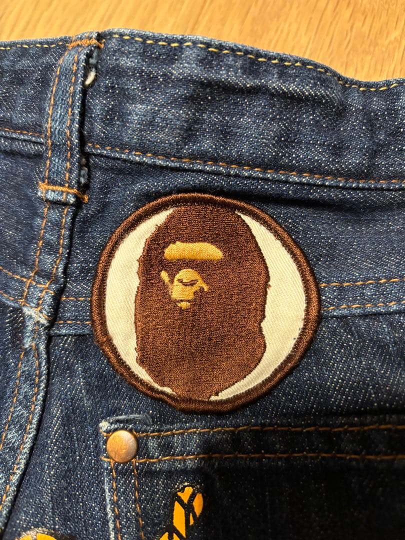A BATHING APE BAPE KIDS ベイプ キッズ デニム 100 A BATHING APE