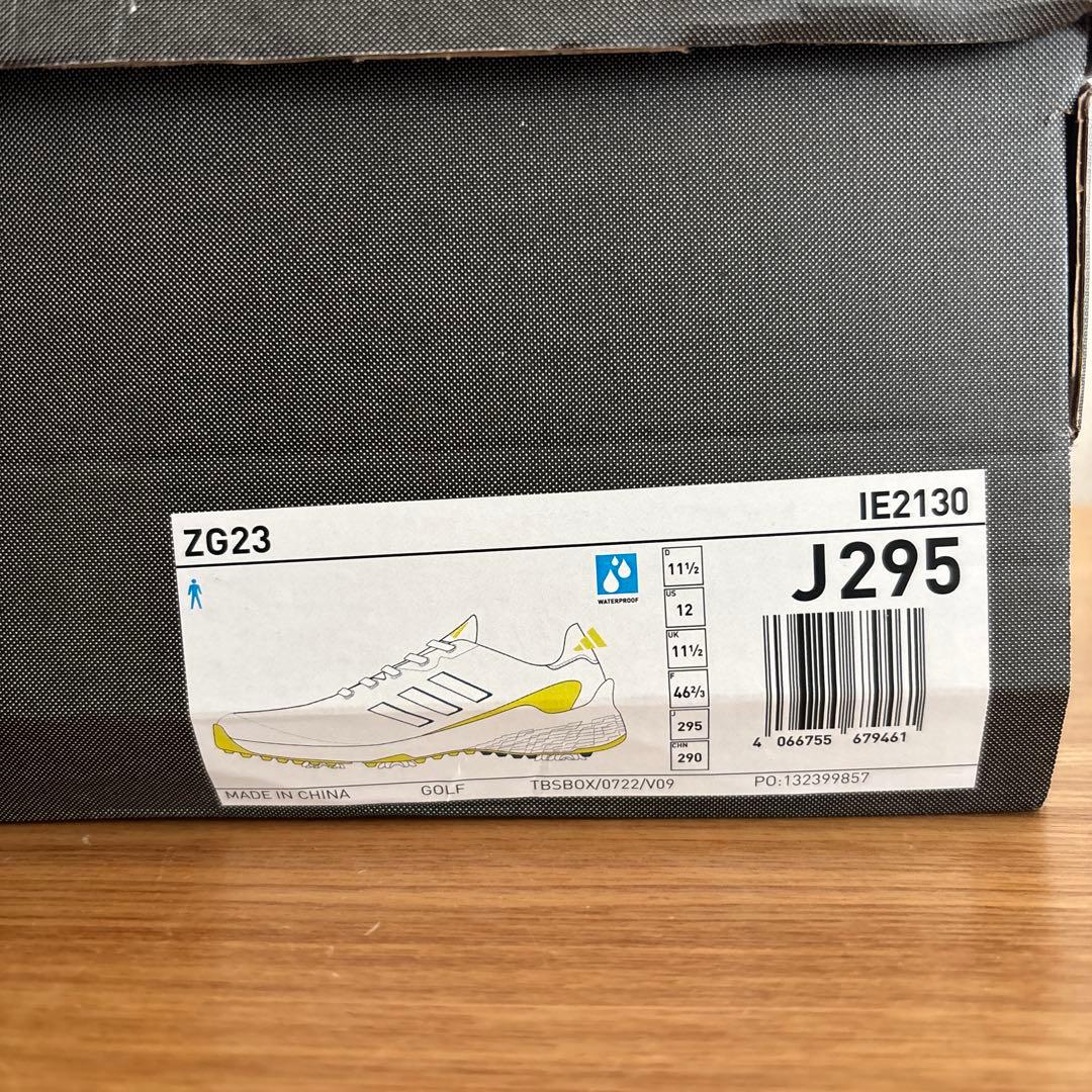 29.5cm　アディダス　IE2130　ZG23　ゴルフ　スパイク　シューズ