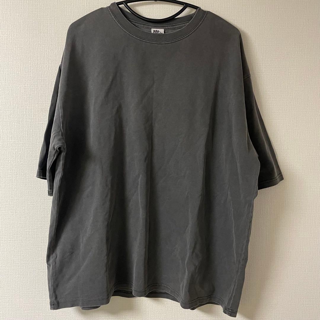madeffect tシャツ　グレー 5．6oz ハイクオリティーTシャツ 5001－01 006 ミックス