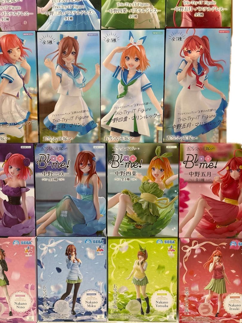 五等分の花嫁 フィギュア まとめ売り② 25体 - メルカリ
