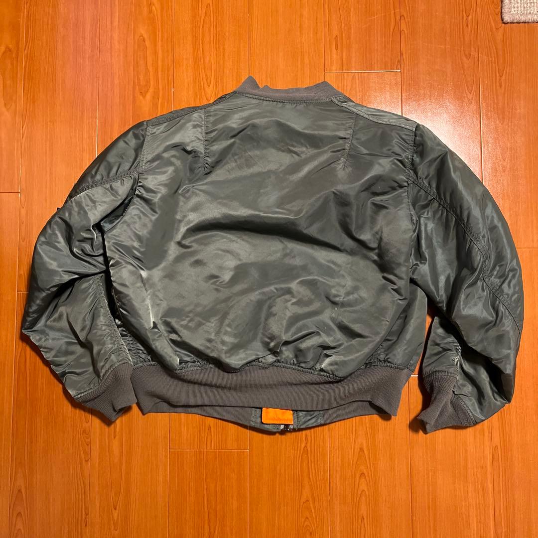 アルファ社 MA-1 エドウィン企画 アメリカ製 カーキ XL - メルカリ