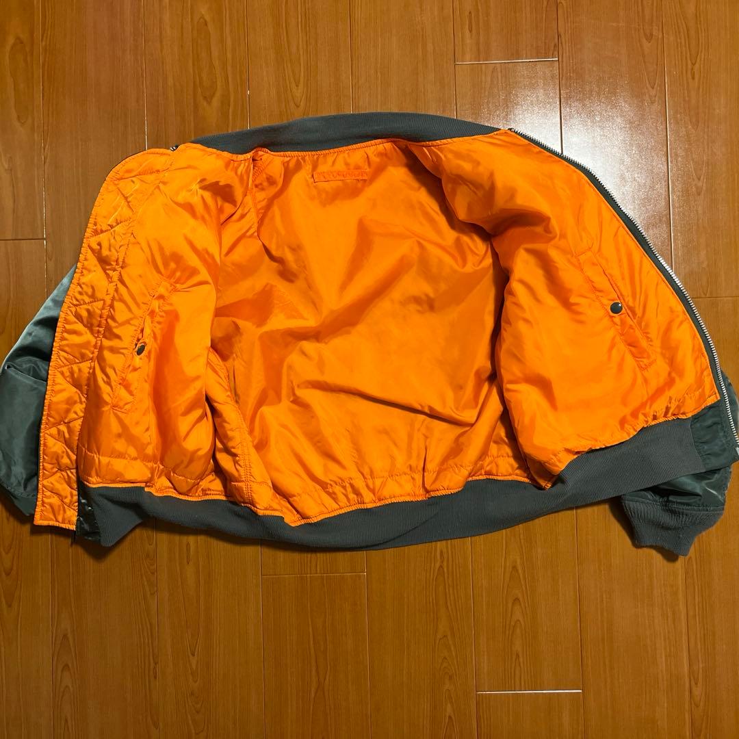 アルファ社 MA-1 エドウィン企画 アメリカ製 カーキ XL - メルカリ