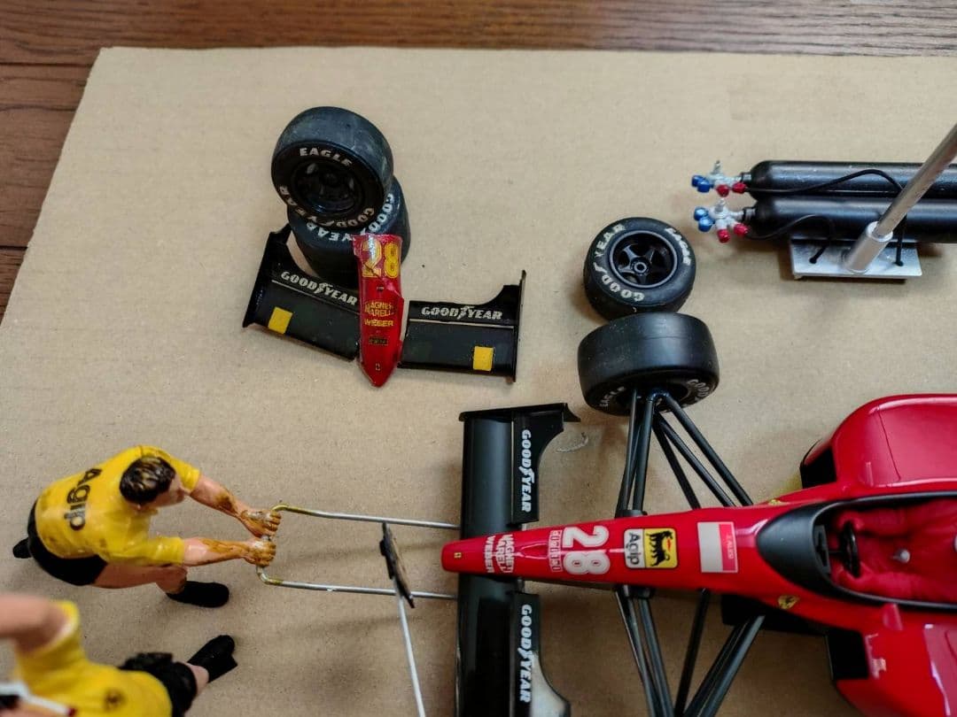 1/20 タミヤ ミニカー ピットクルー セット