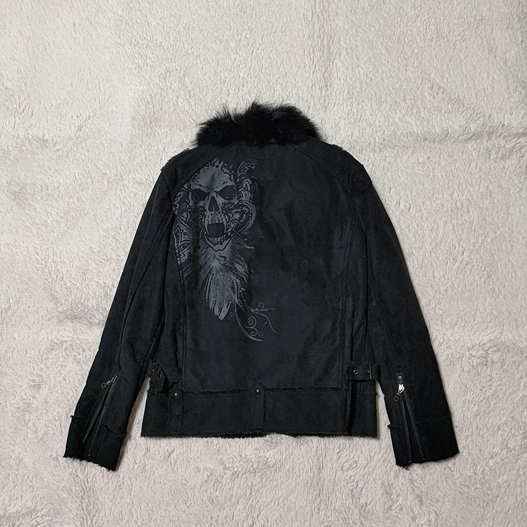 archive Midas fur jacket skull y2k お兄系 - メルカリ