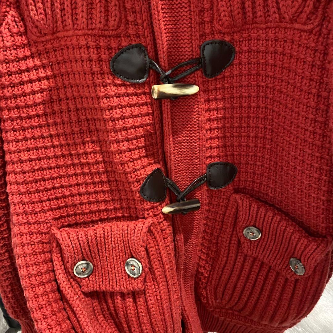 Bark ニットダッフルコート - メルカリ