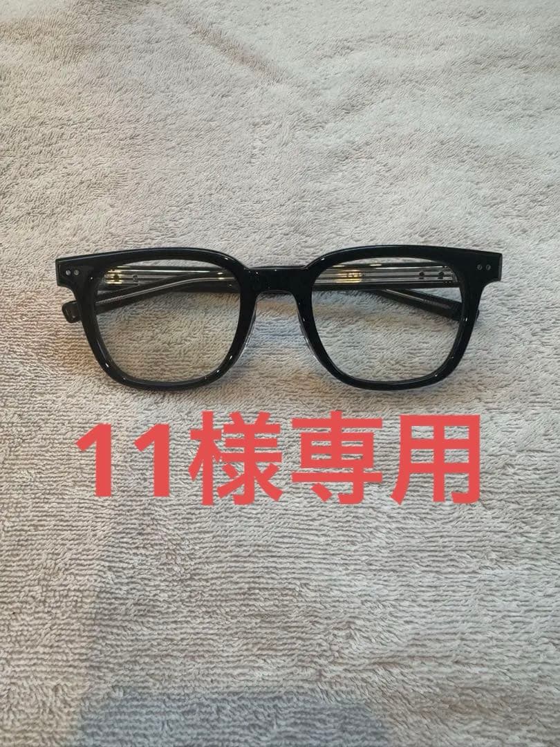 【GENTLE MONSTER】EVAN Gentle Monster Evan 01 Brille Mit Eckigem Gestell | Schwarz