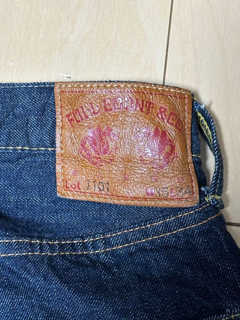 FULL COUNT[フルカウント] 品番　1101 13.7oz Denim