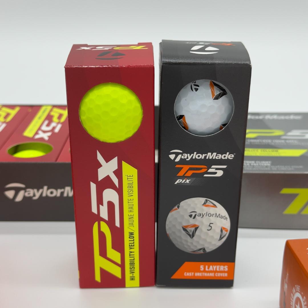 TaylorMade 新品未使用 ゴルフボール 5箱セット ラウンド用&練習用に