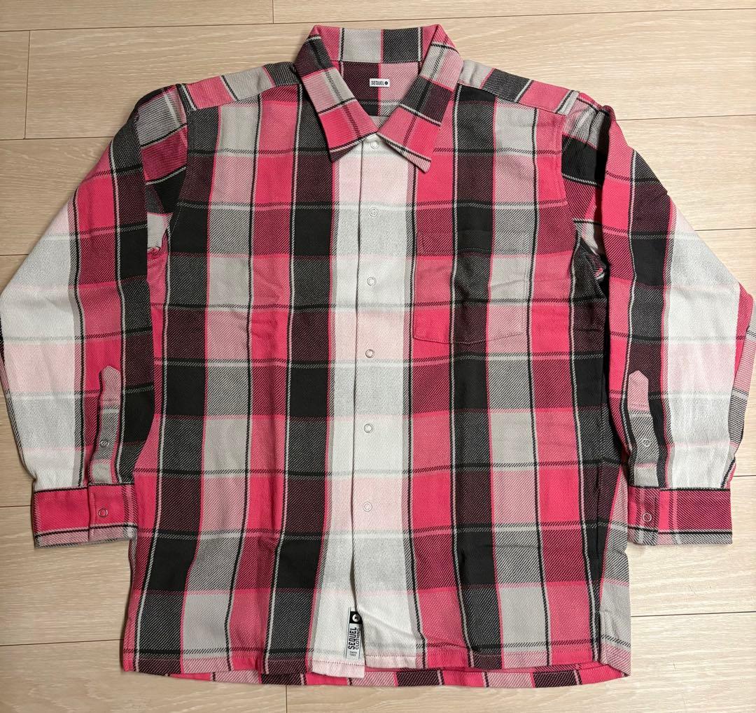 新品未使用 SEQUEL LINE NEL CHECK SHIRT SEQUEL FISHTAIL JACKET & LINE NEL CHECK SHIRT | River