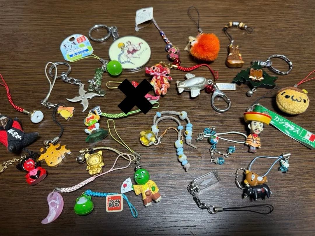 昭和レトロ・平成レトロ】ご当地お土産キーホルダーまとめ売り ※バラ