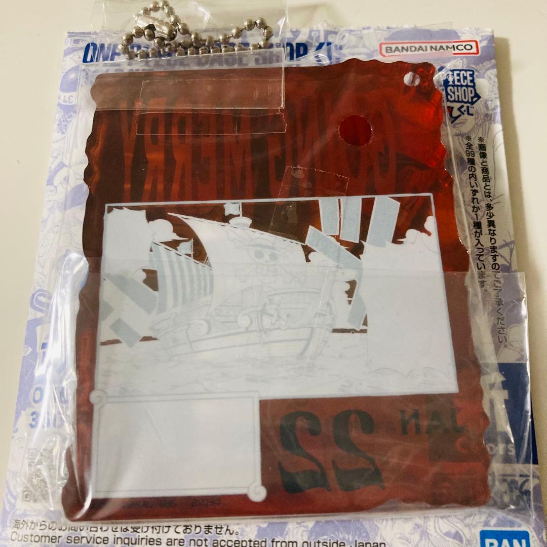 ONE PIECE BASE SHOP アクリルブロック ゴーイング・メリー号 - メルカリ