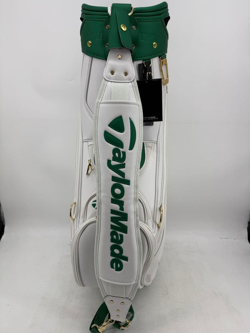 TaylorMade キャディバッグ ホワイト/グリーン21年マスターズ - メルカリ