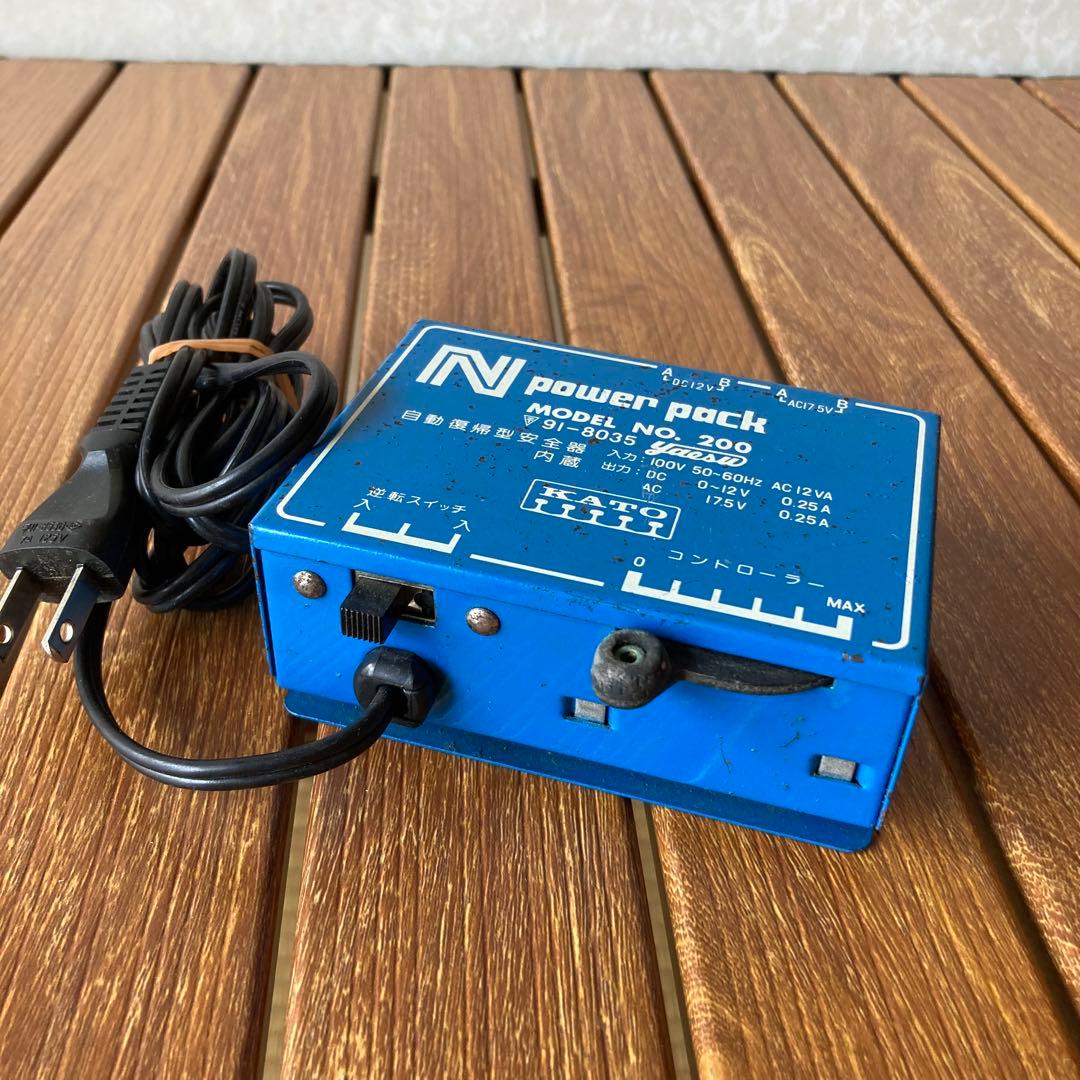 ジャンク品 カトー KATO N パワーパックNo. 200 鉄道模型 Nゲージ