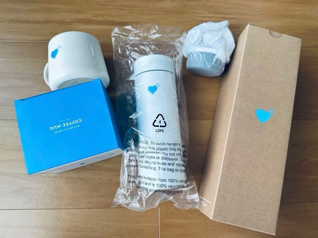 ブルーボトルコーヒー×ヒューマンメイド シッパーストローボトル +