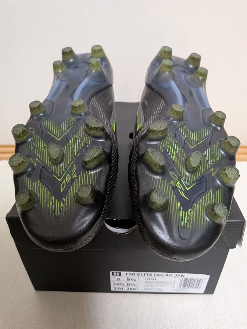 [美品] adidas F50 エリート HG/AG ジャパン 27.0cm