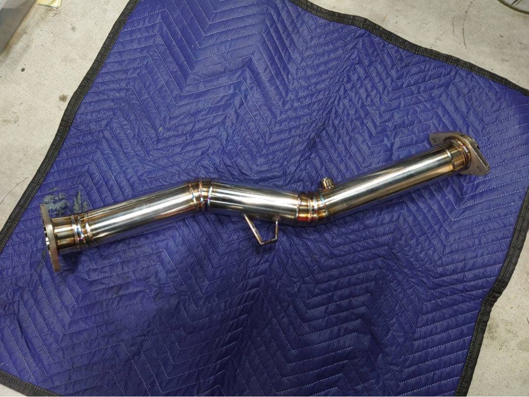 スバル　インプレッサ　GDB STI 触媒ストレート　フロントパイプ インプレッサwrx sti gdb 触媒ストレートパイプ - メルカリ
