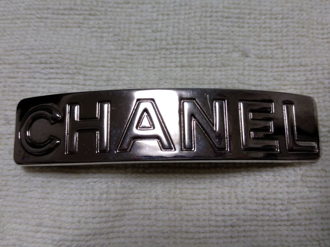 CHANEL シルバーバレッタ 約9cm 楽天市場】【ｸｰﾎﾟﾝ5%OFF】シャネル／CHANEL バレッタ・ヘアクリップ